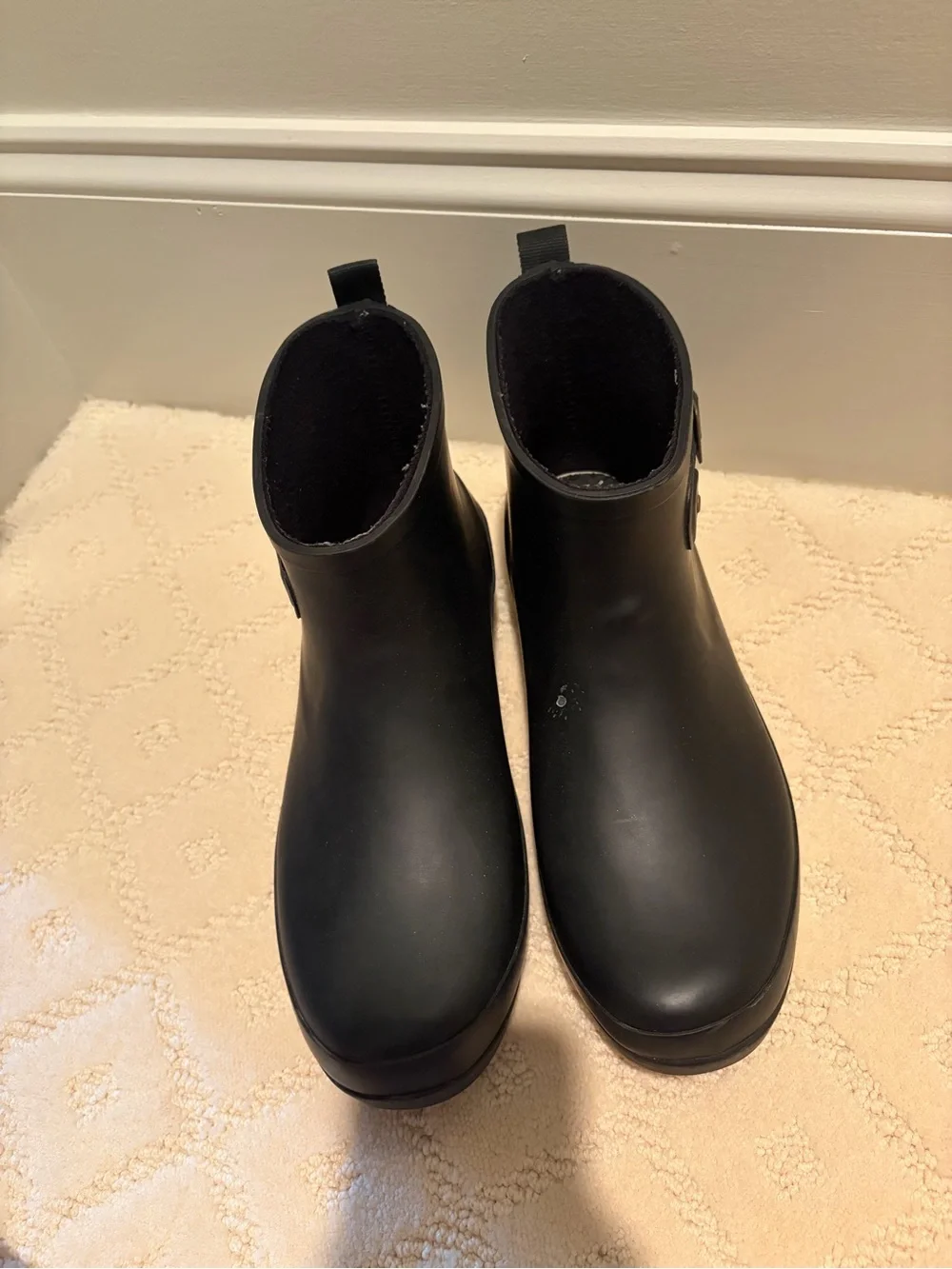 chooka Black Women's Short Rain Boots